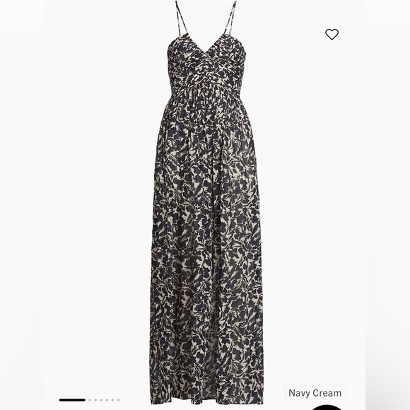 A.L.C. Romy Floral Halter Maxi Dress size 12 nwt - Picture 4 of 11